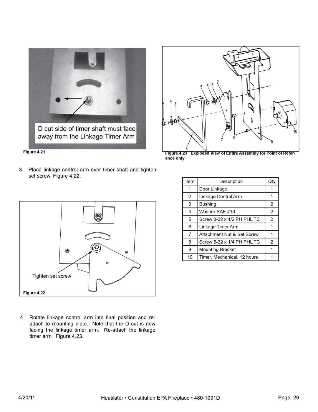 Heatiator C40 owner manual 20/11 Heatilator Constitution EPA Fireplace 480-1091D 