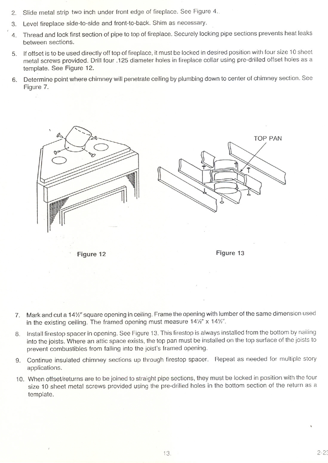 Heatiator FP28 manual 