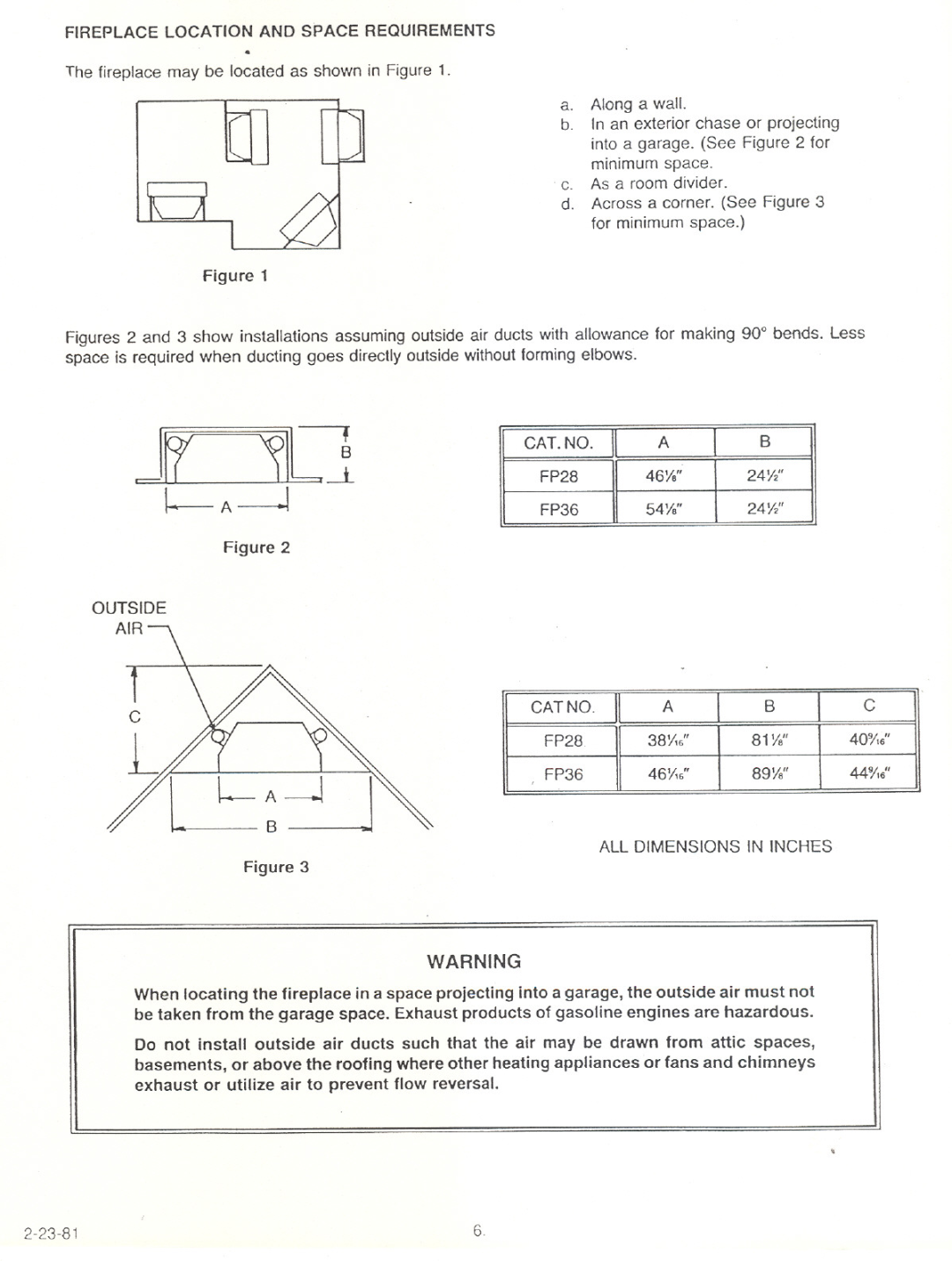 Heatiator FP28 manual 