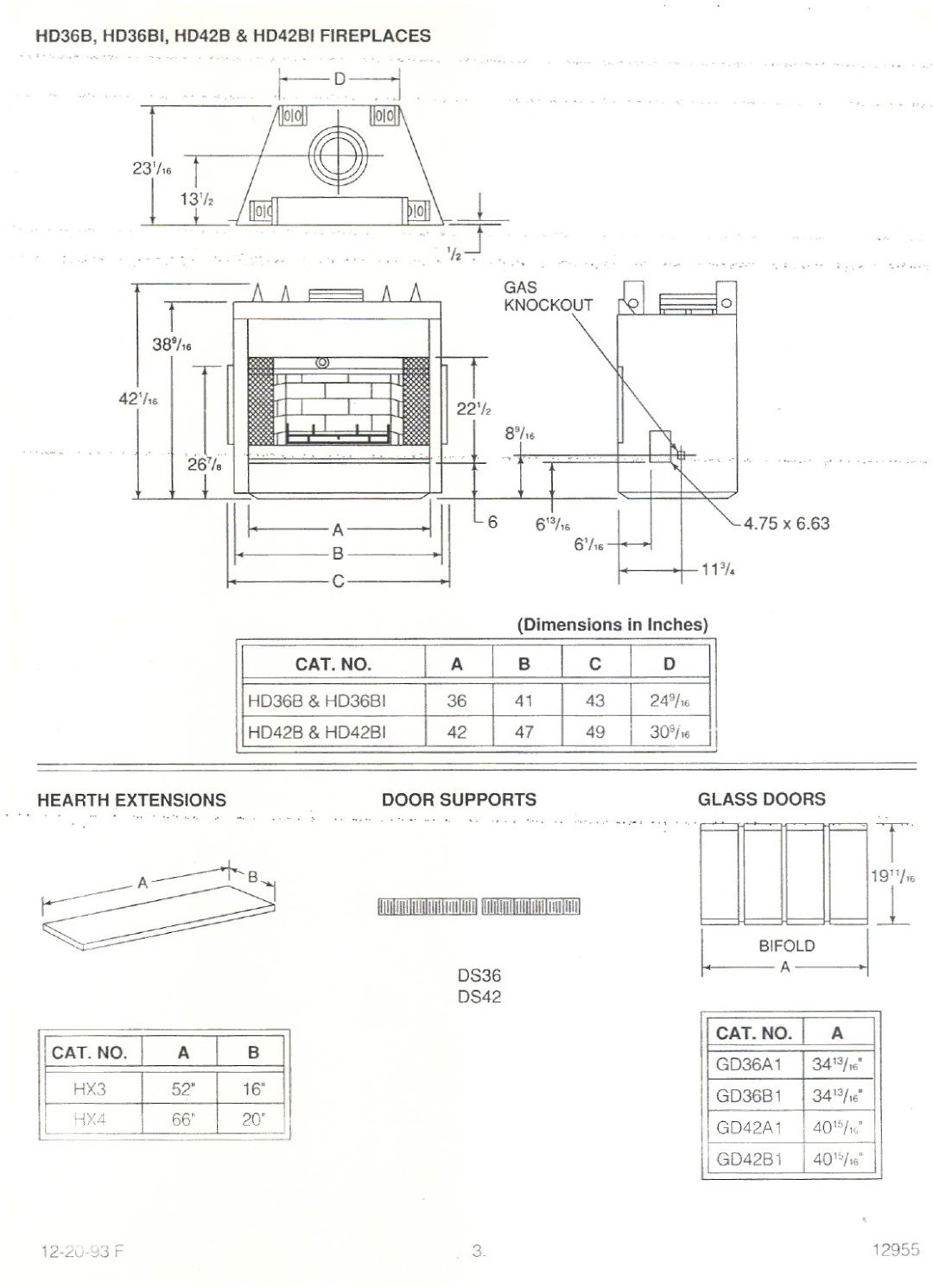 Heatiator HD36B manual 