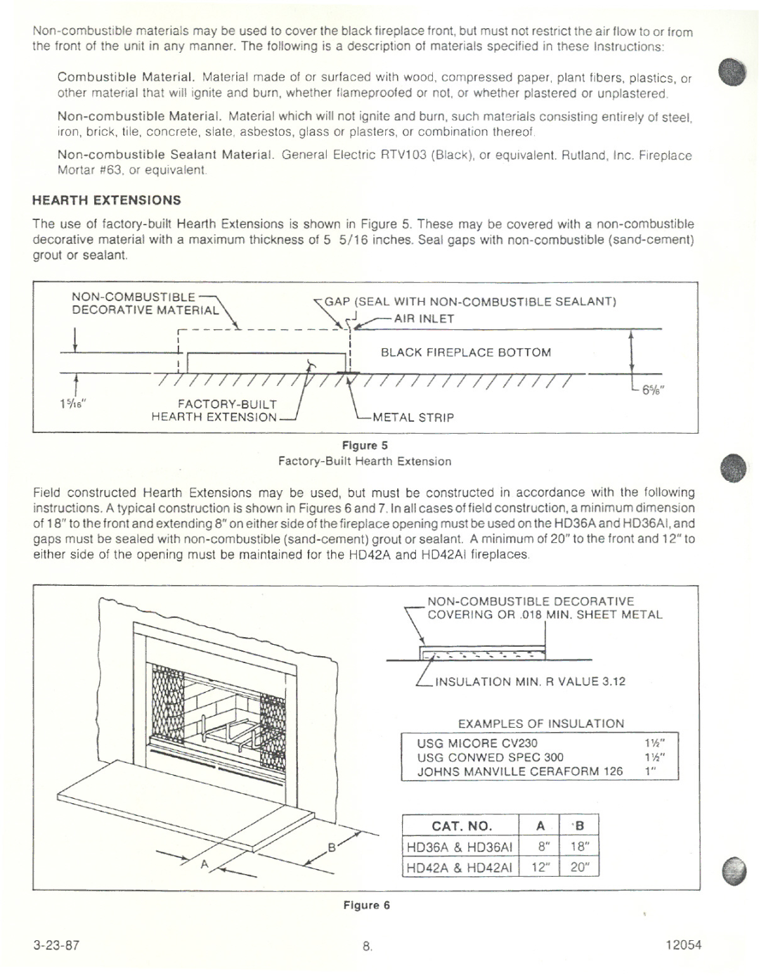 Heatiator HD36B manual 