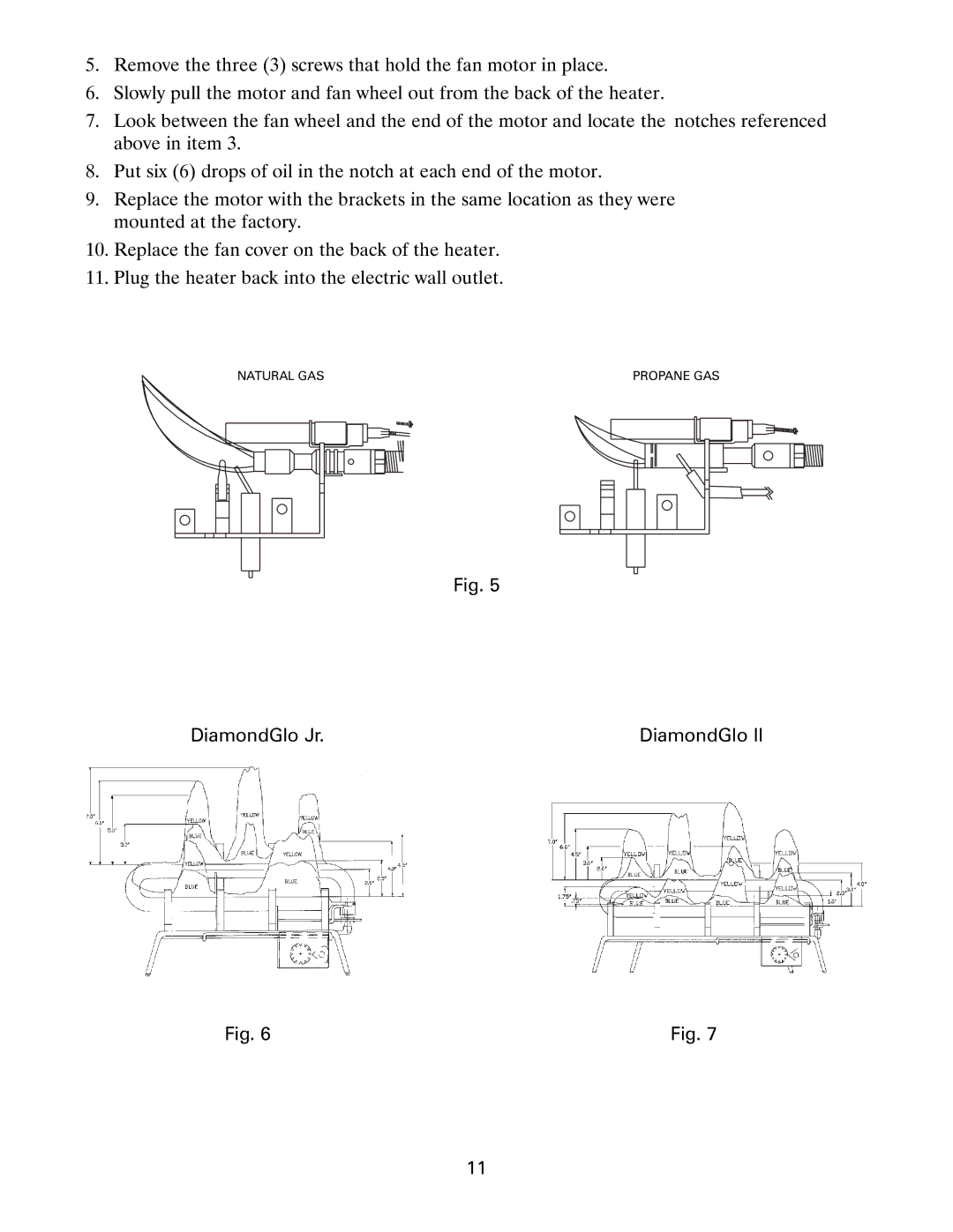 Heatmaster HMDGJ, HMDGII manual DiamondGlo Jr 