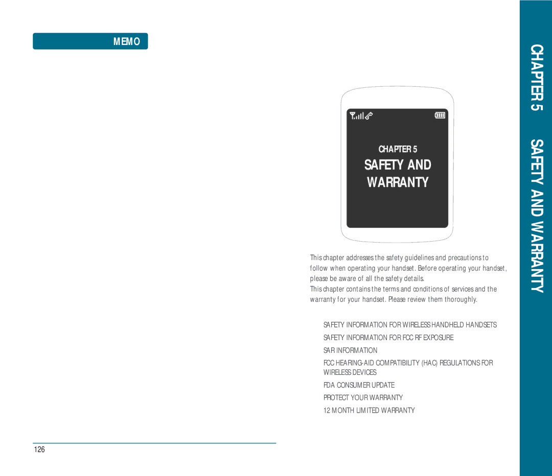 Helio Ocean user manual Safety Warranty 