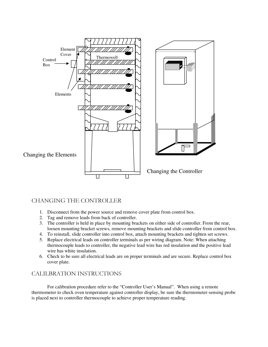 Henkel KHTF-600 manual Changing the Controller, Calilbration Instructions 