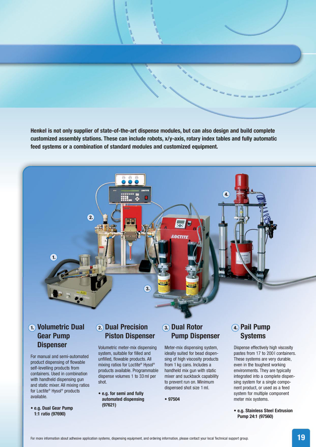 Henkel Structural Bonding Solutions Pail Pump Systems, Dual Precision Piston Dispenser, Dual Rotor Pump Dispenser, 97504 