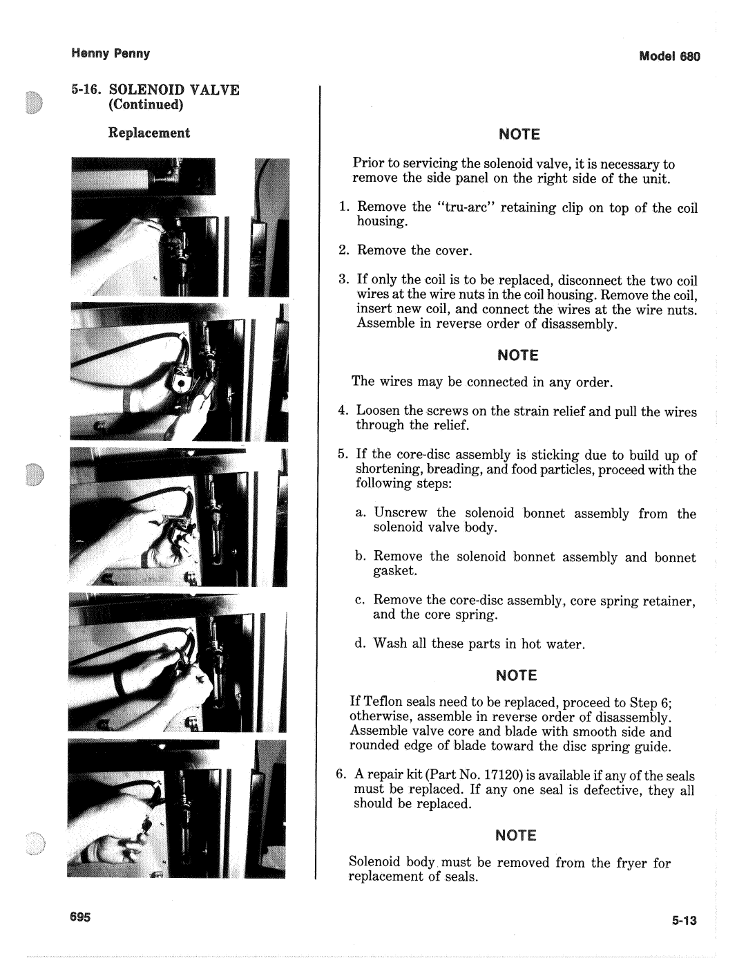 Henny Penny 680 KFC manual 