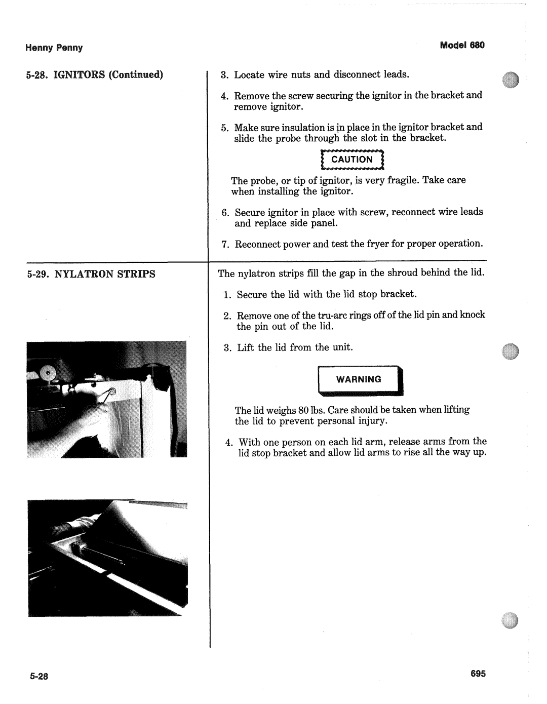 Henny Penny 680 KFC manual 