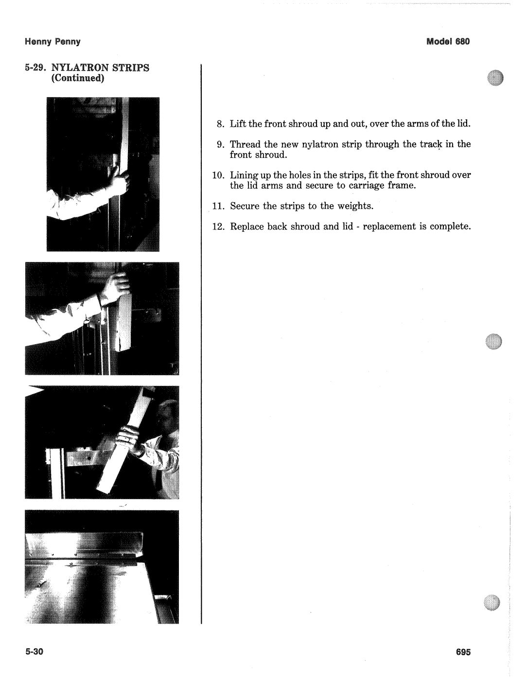 Henny Penny 680 KFC manual 