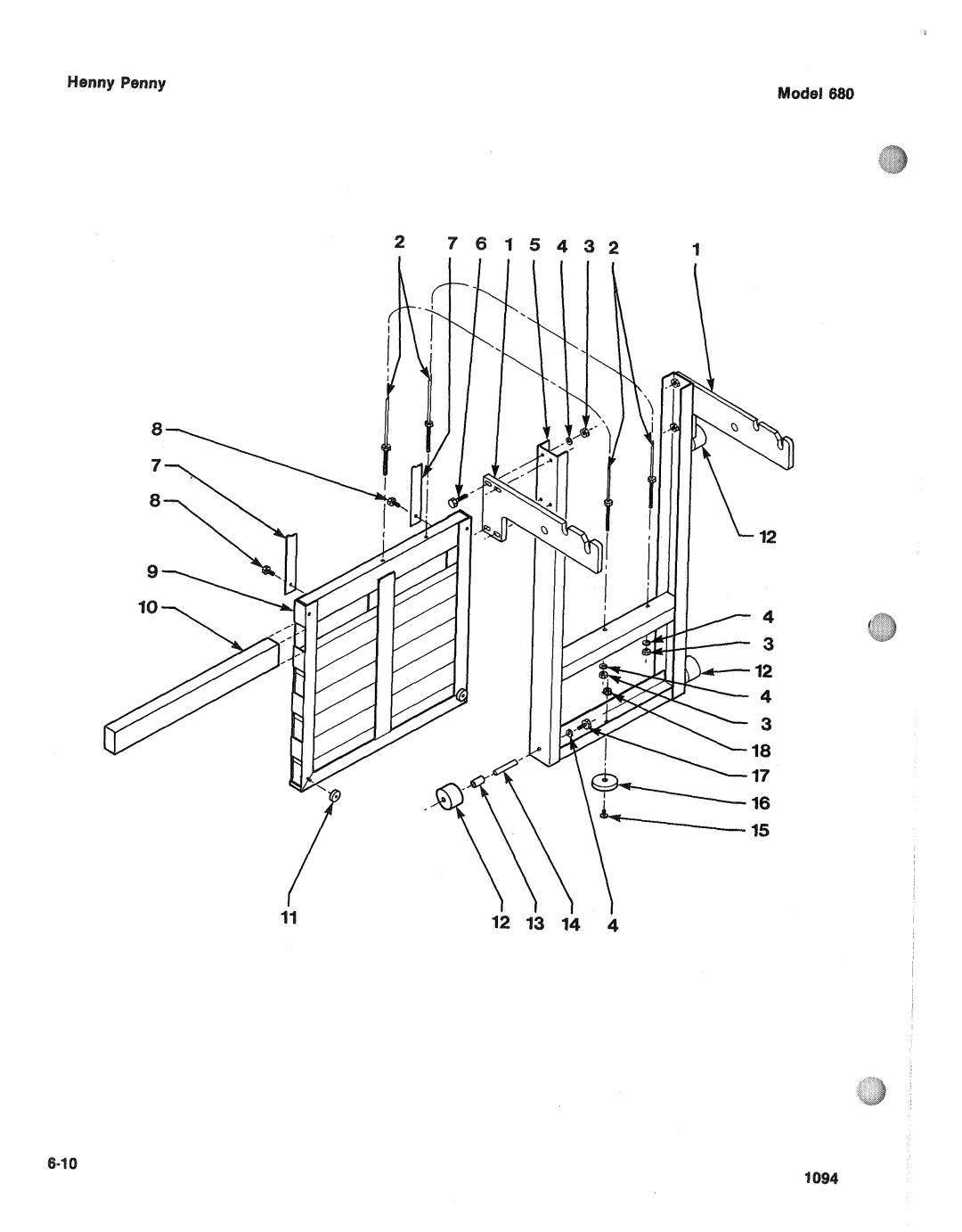 Henny Penny 680 KFC manual 