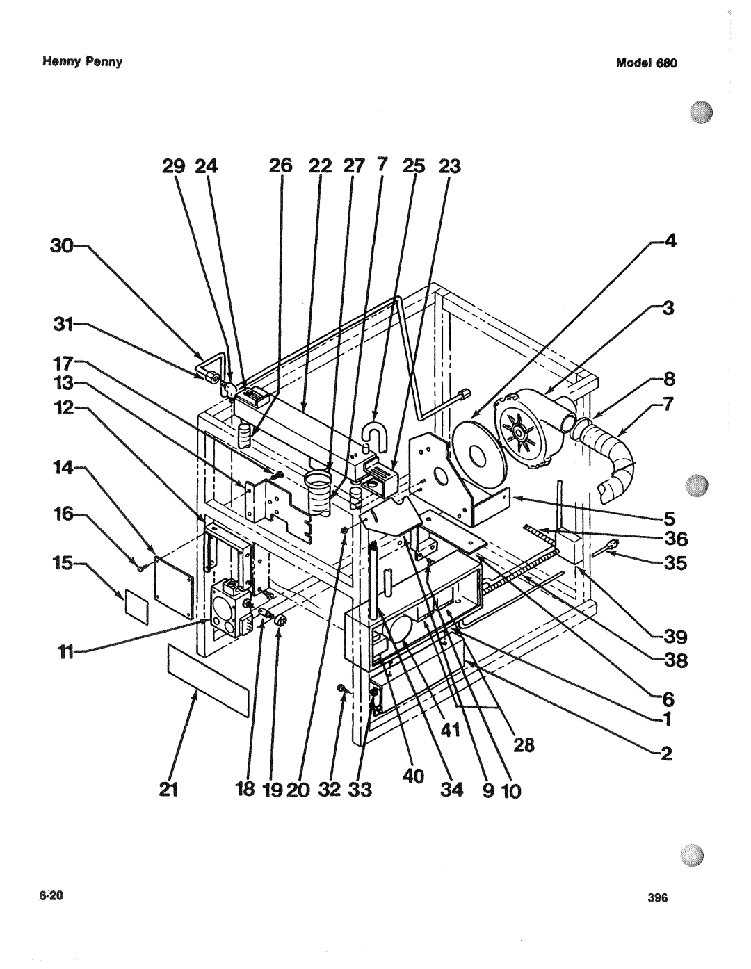 Henny Penny 680 KFC manual 