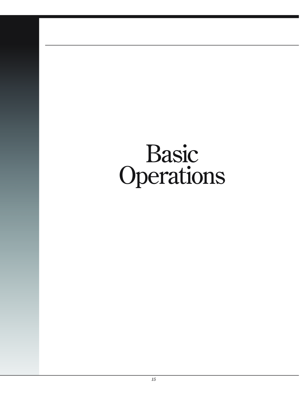 Henny Penny CSG manual Basic Operations 
