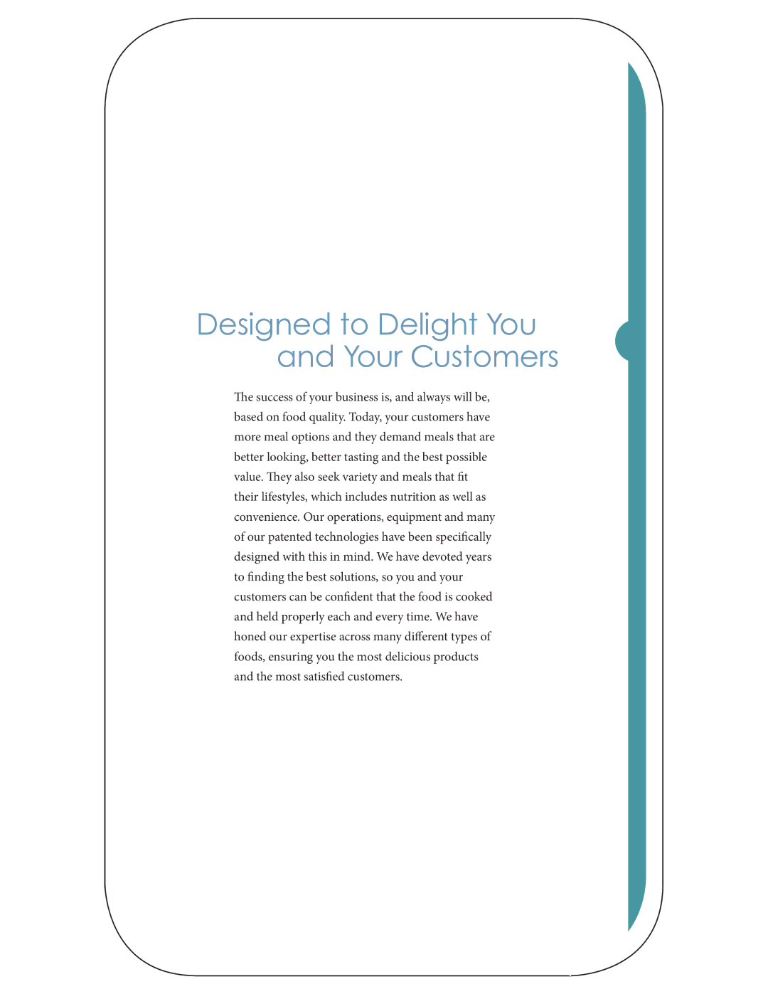 Henny Penny none manual Designed to Delight You and Your Customers 