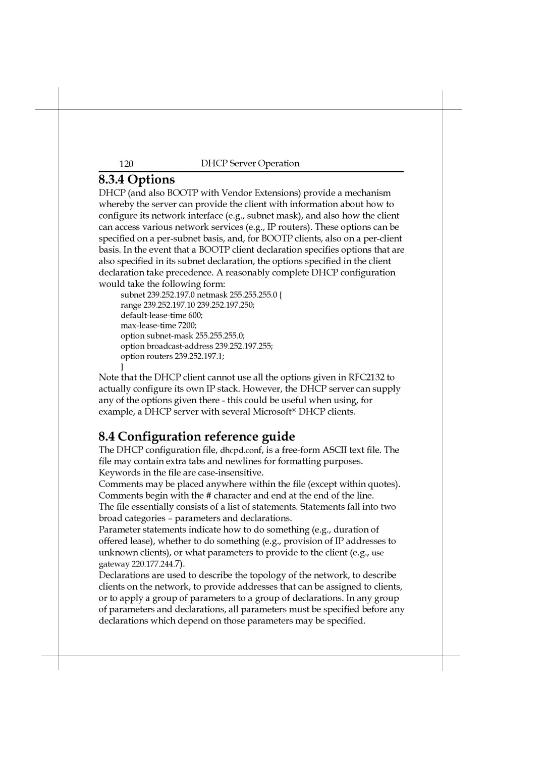 Heritage Kayaks Heritage Series manual Options, Configuration reference guide 