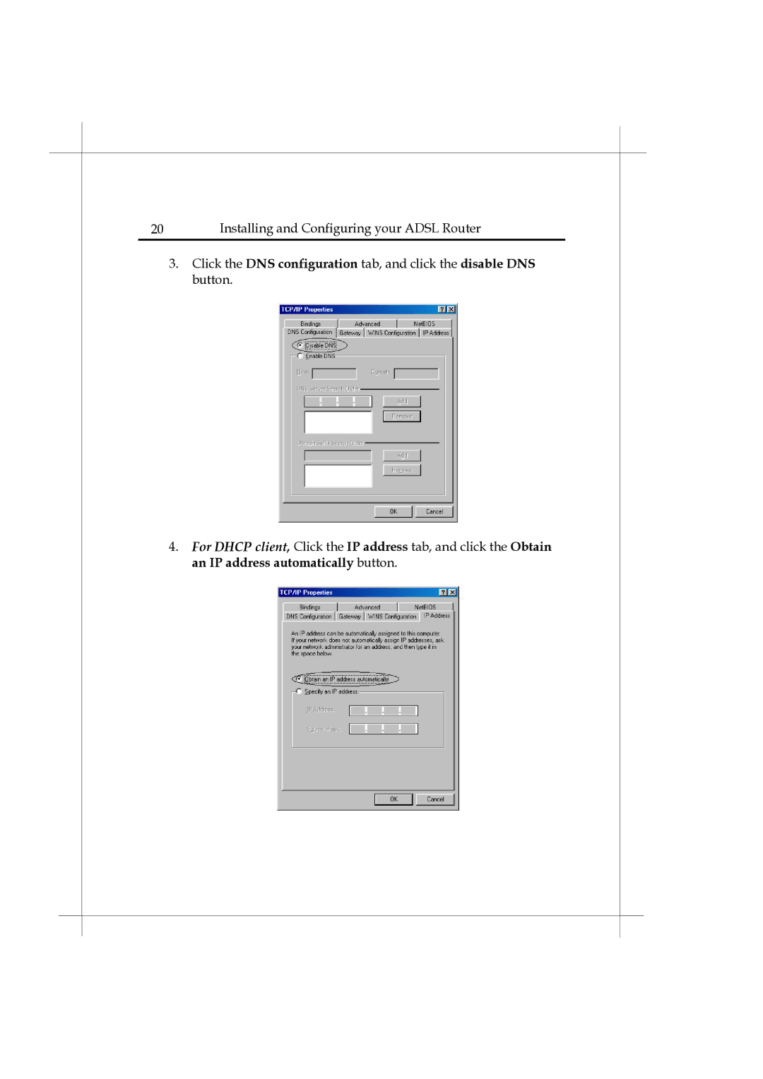 Heritage Kayaks Heritage Series manual Installing and Configuring your Adsl Router 