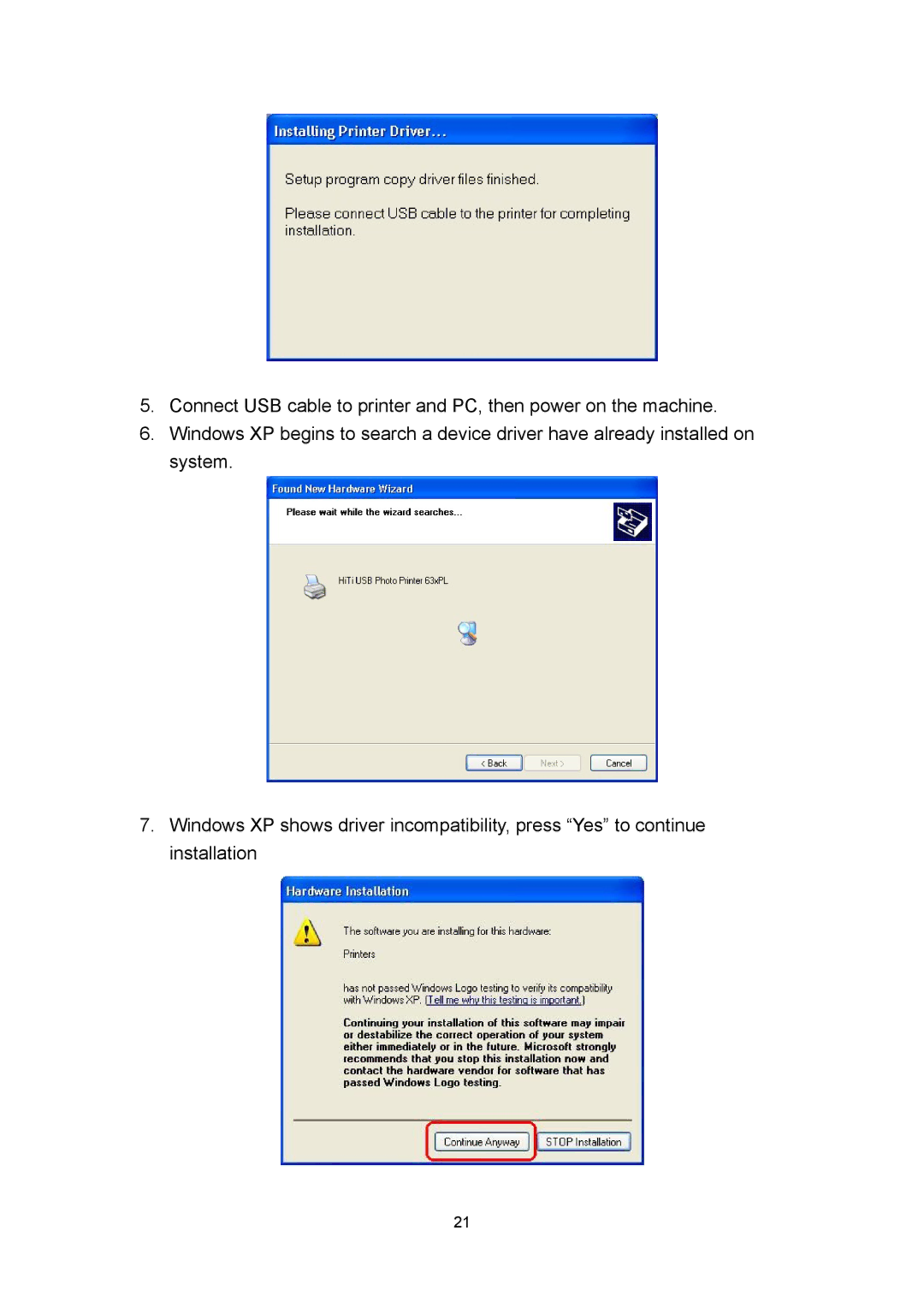 Hi-Touch Imaging Technologies 630PL user manual 