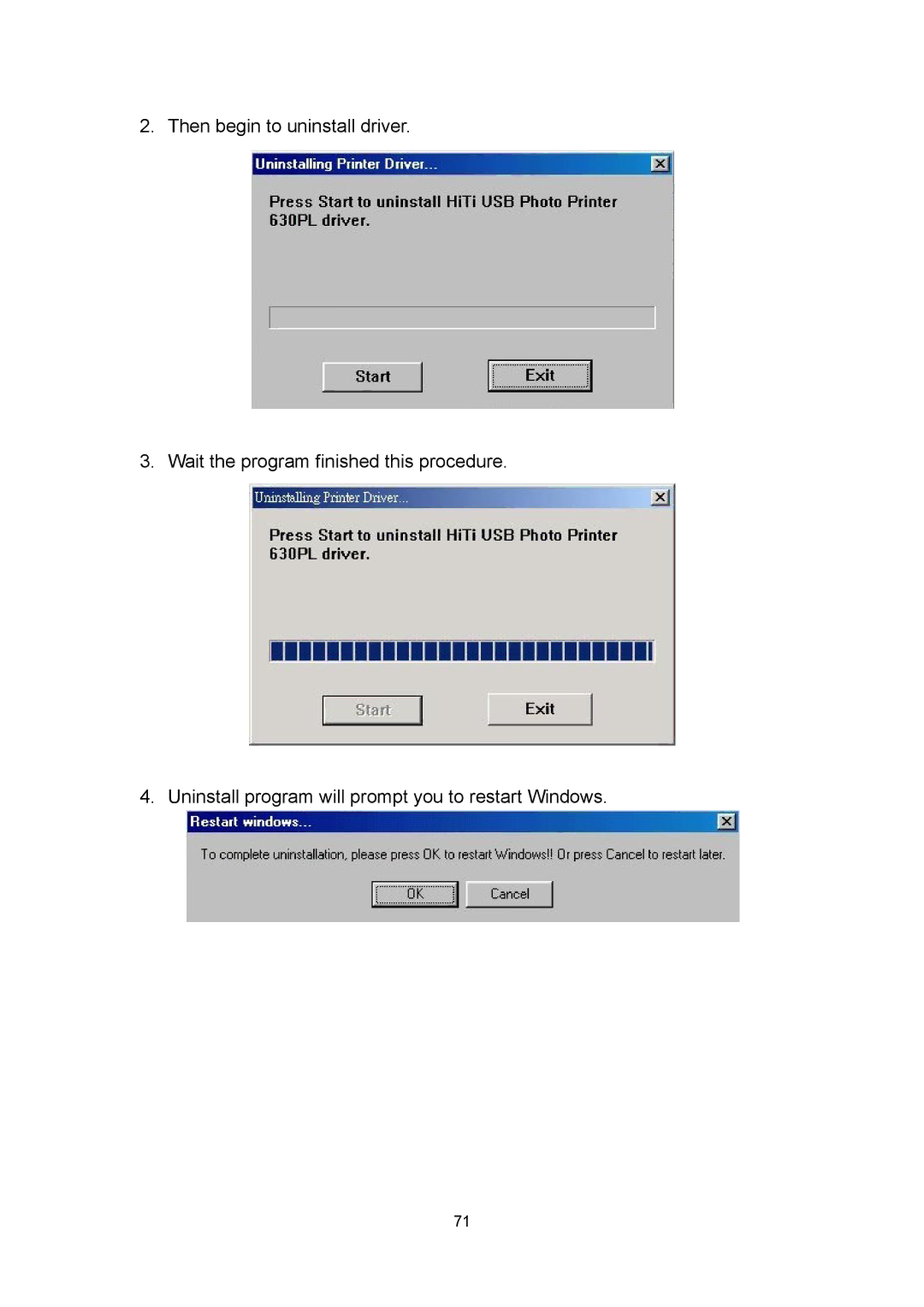 Hi-Touch Imaging Technologies 630PL user manual 