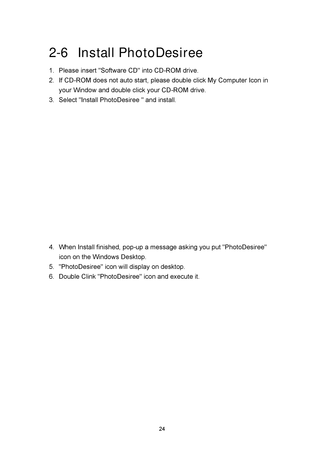 Hi-Touch Imaging Technologies 640PS user manual Install PhotoDesiree 