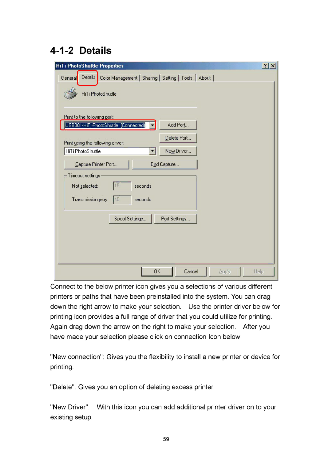 Hi-Touch Imaging Technologies 640PS user manual Details 