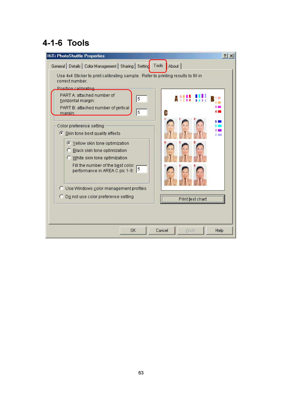 Hi-Touch Imaging Technologies 640PS user manual Tools 