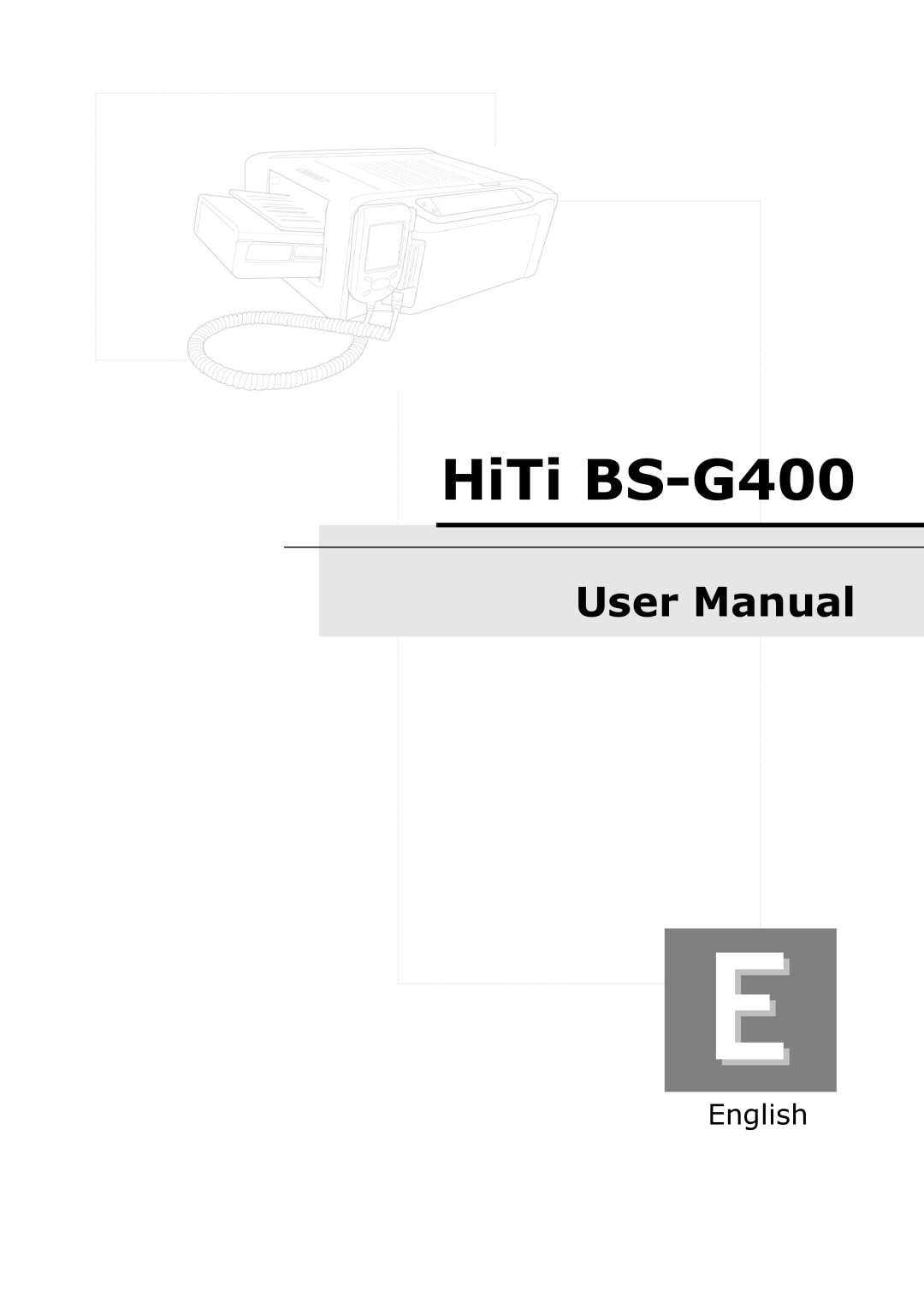 Hi-Touch Imaging Technologies manual HiTi BS-G400 