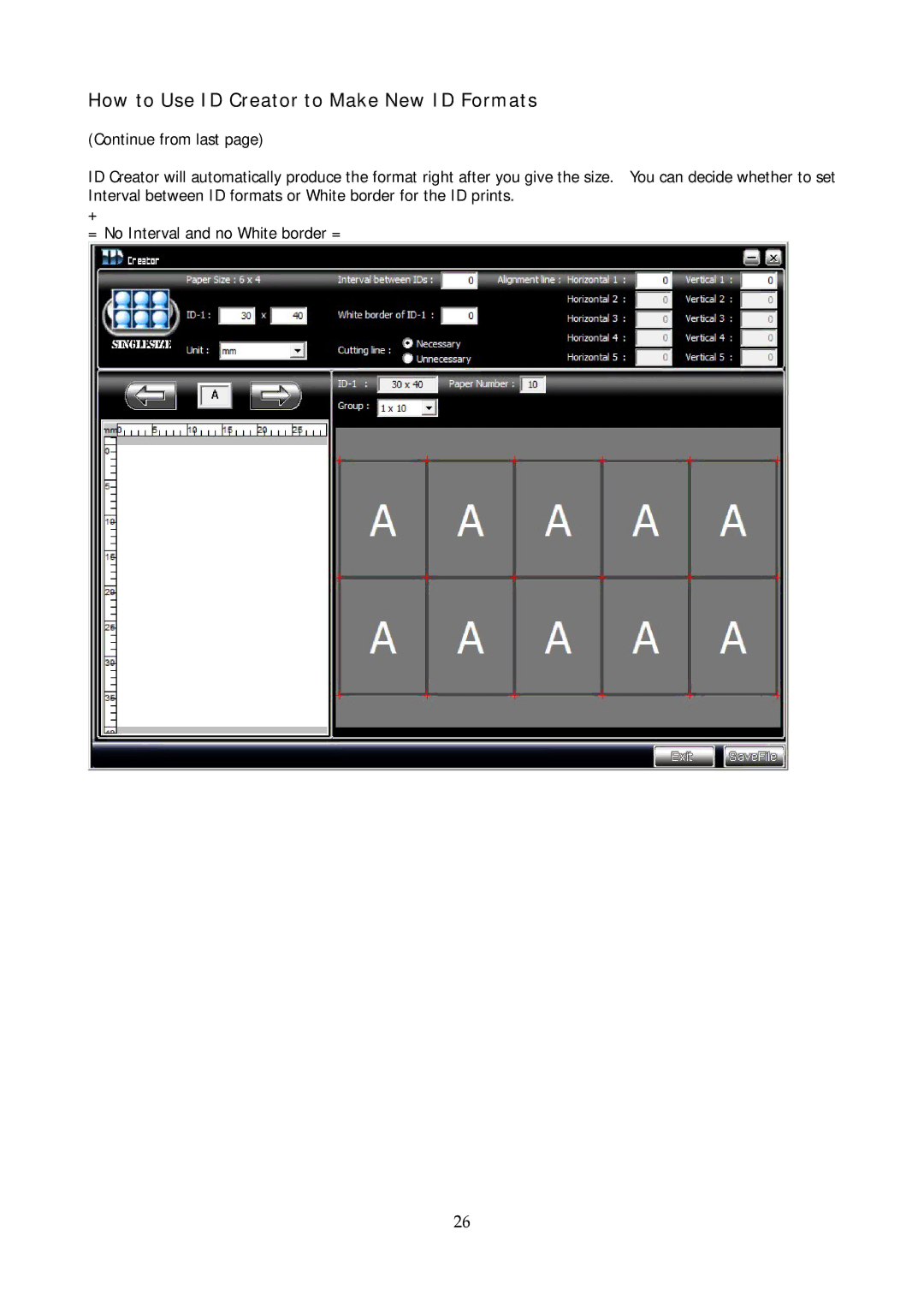 Hi-Touch Imaging Technologies P510Si user manual How to Use ID Creator to Make New ID Formats 