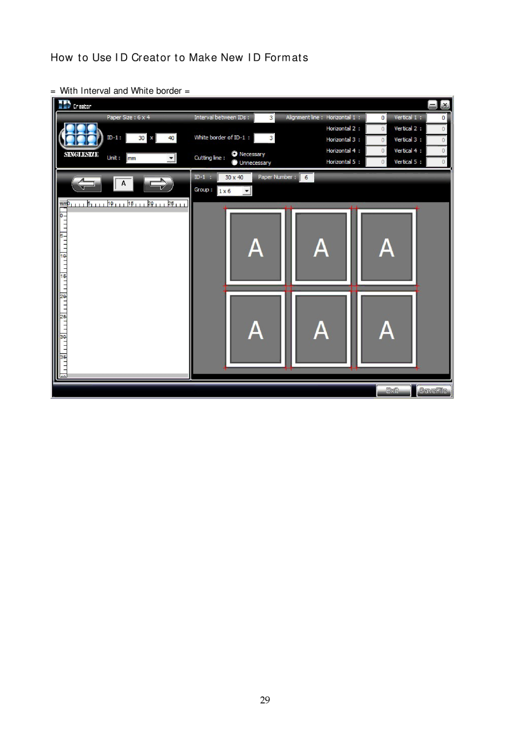 Hi-Touch Imaging Technologies P510Si user manual = With Interval and White border = 