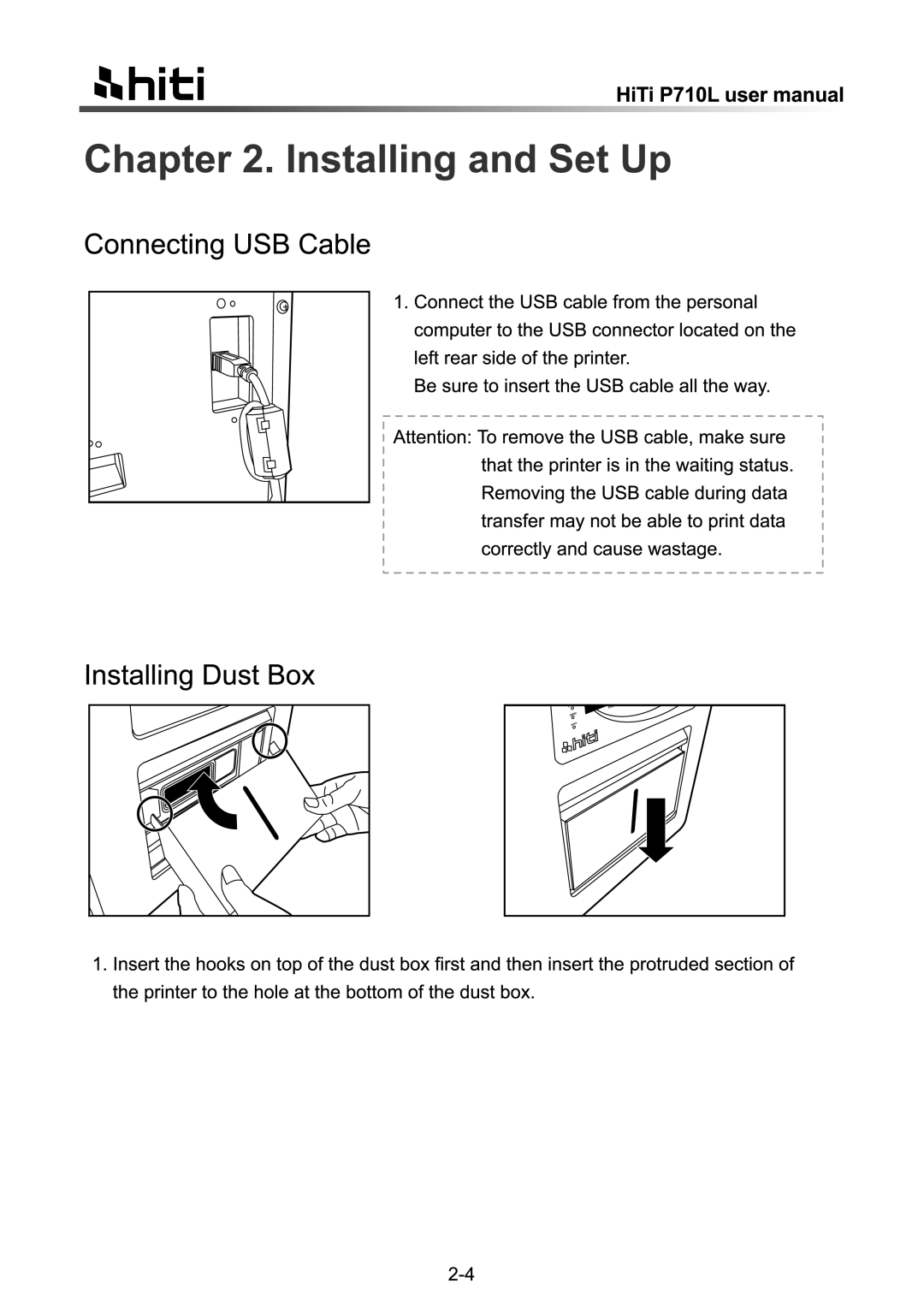 Hi-Touch Imaging Technologies P710L manual 