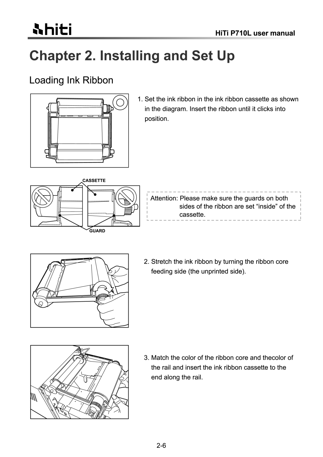 Hi-Touch Imaging Technologies P710L manual 