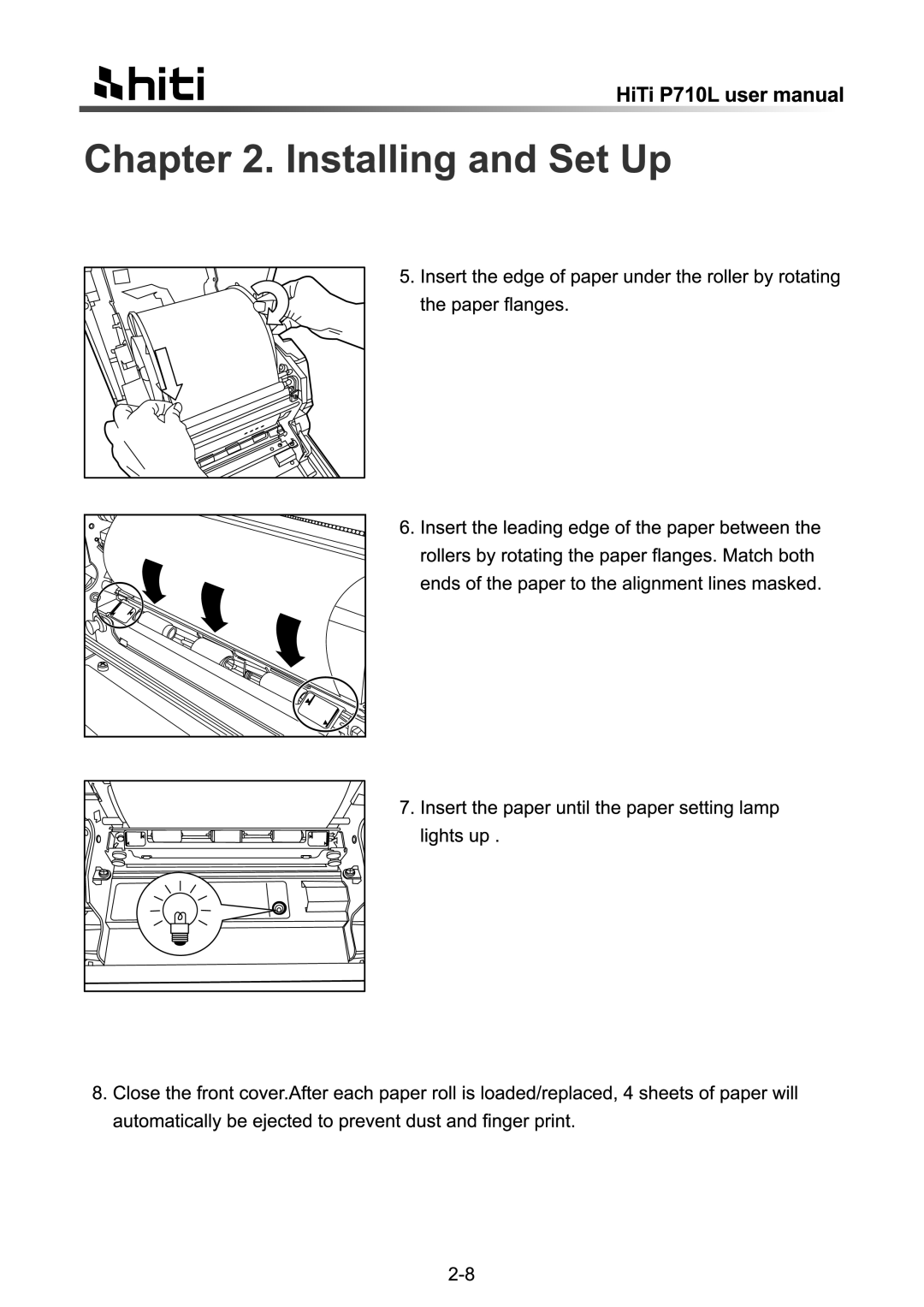 Hi-Touch Imaging Technologies P710L manual 