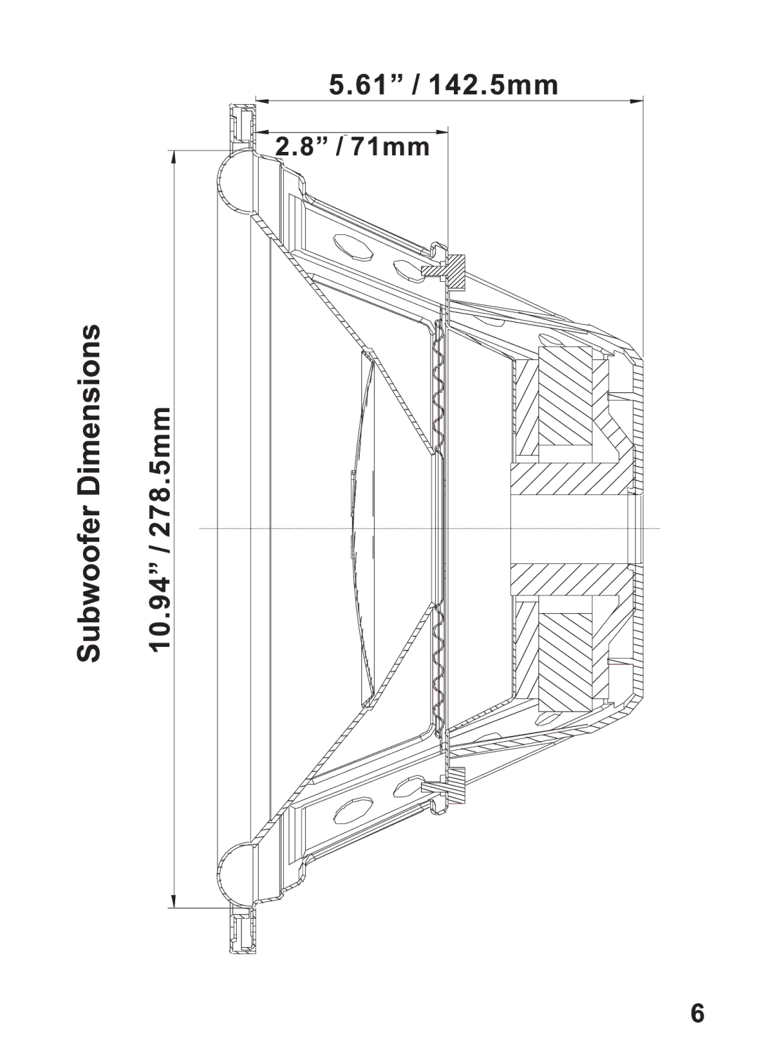 Hifionics HFX12D4 manual 