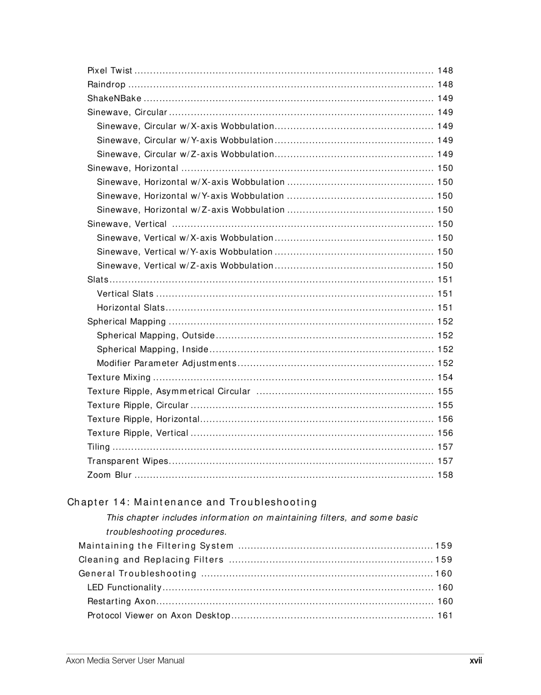 High End Systems AXON user manual Maintenance and Troubleshooting 