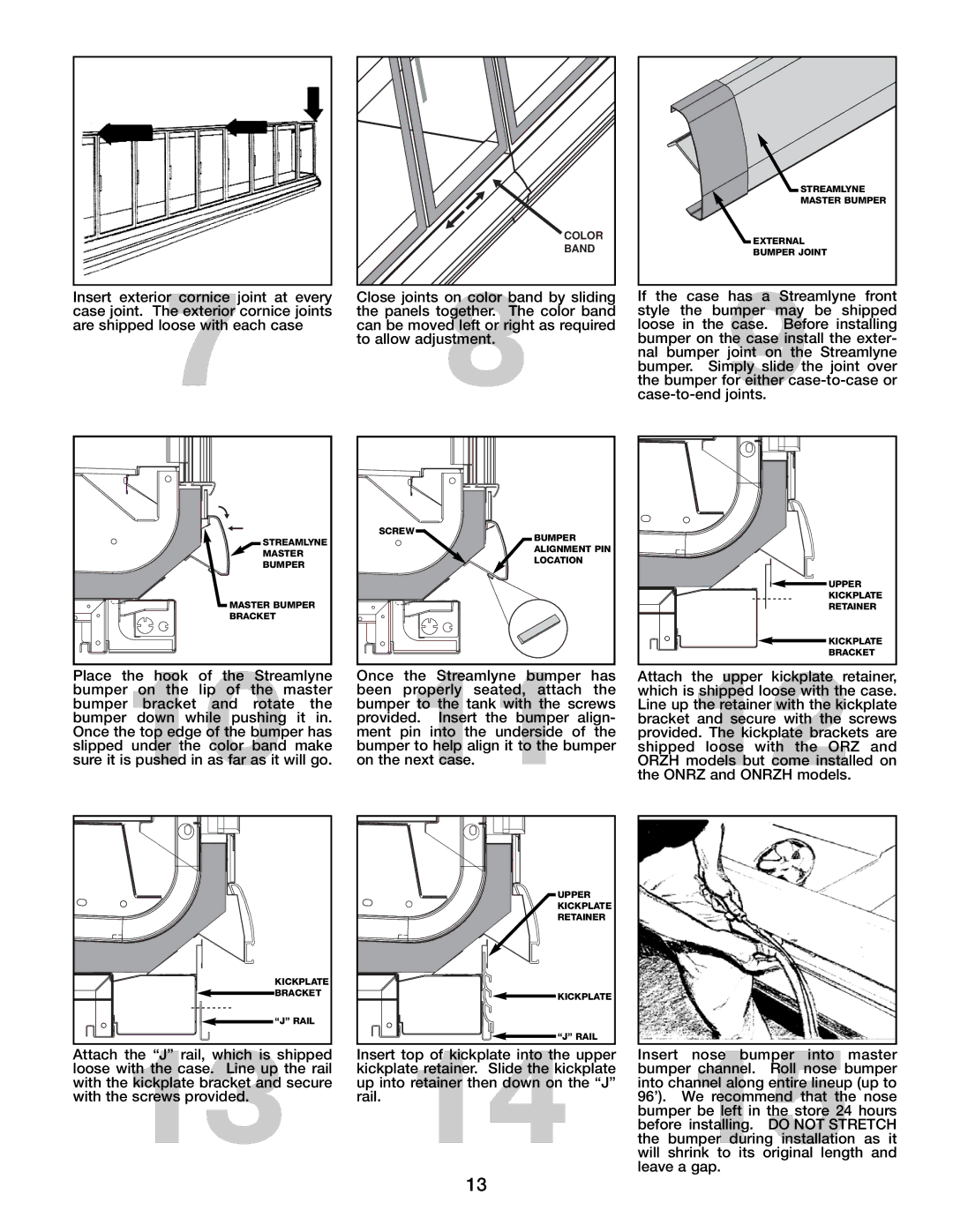 Hill Phoenix ONRBH, ORBH manual Color 