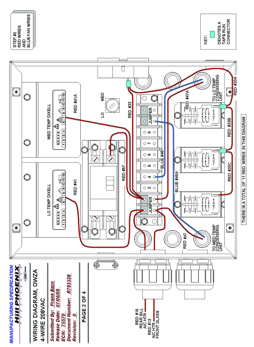 Hill Phoenix P074749F dimensions 