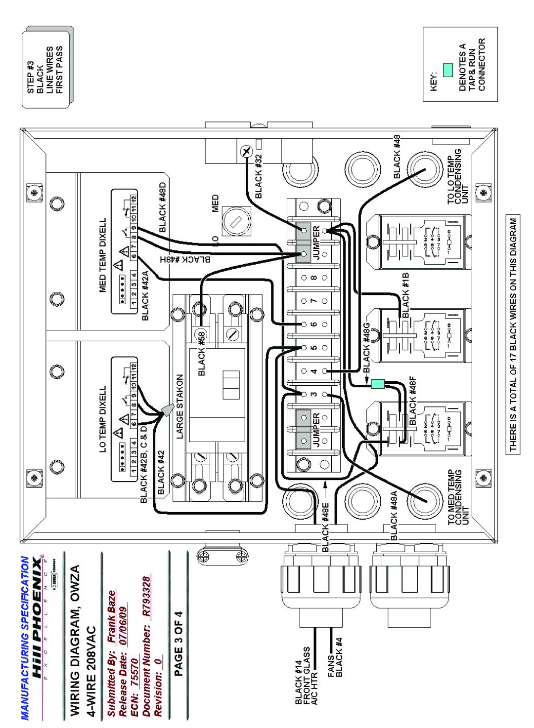 Hill Phoenix P074749F dimensions 