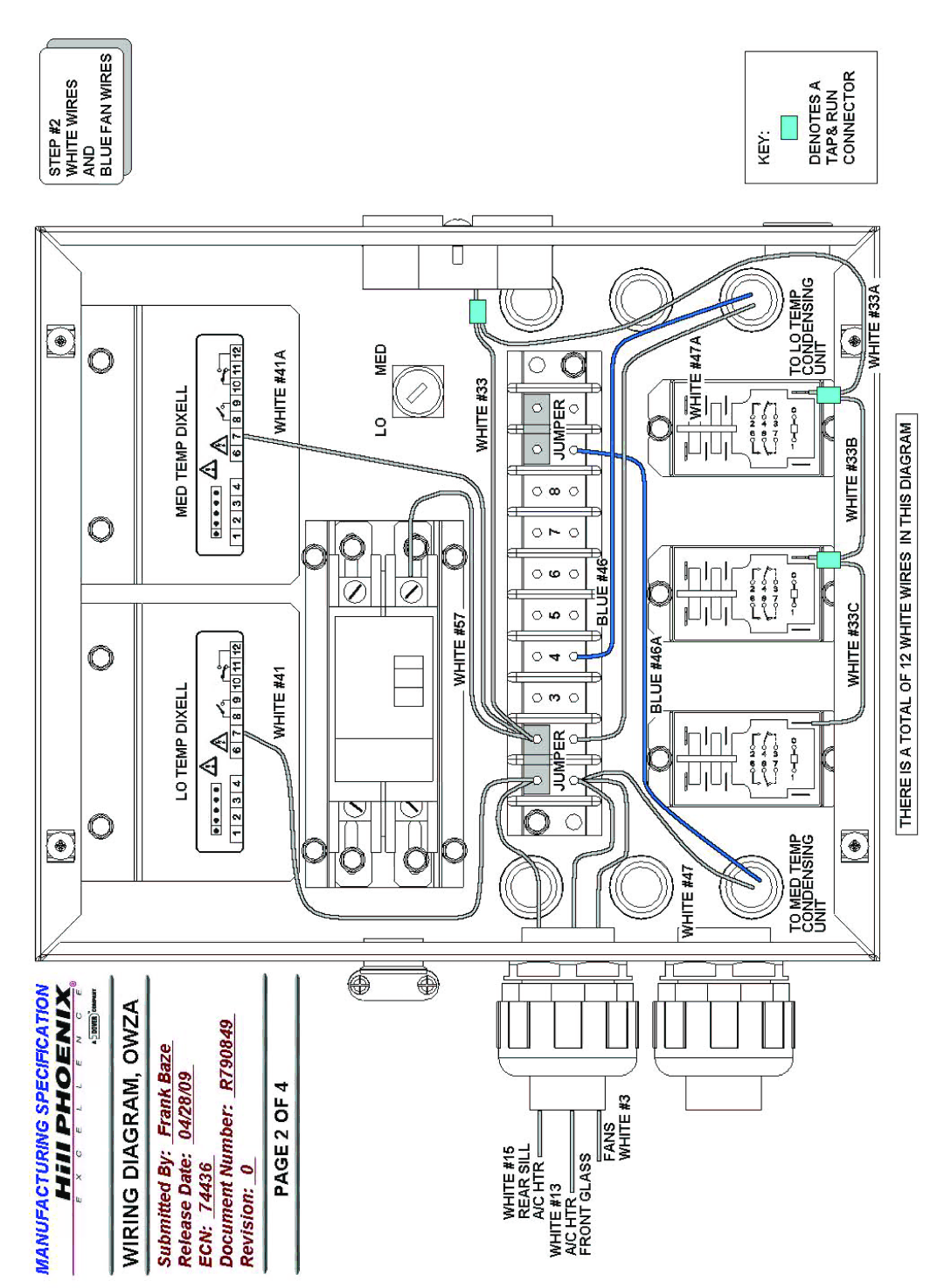 Hill Phoenix P074749F dimensions 