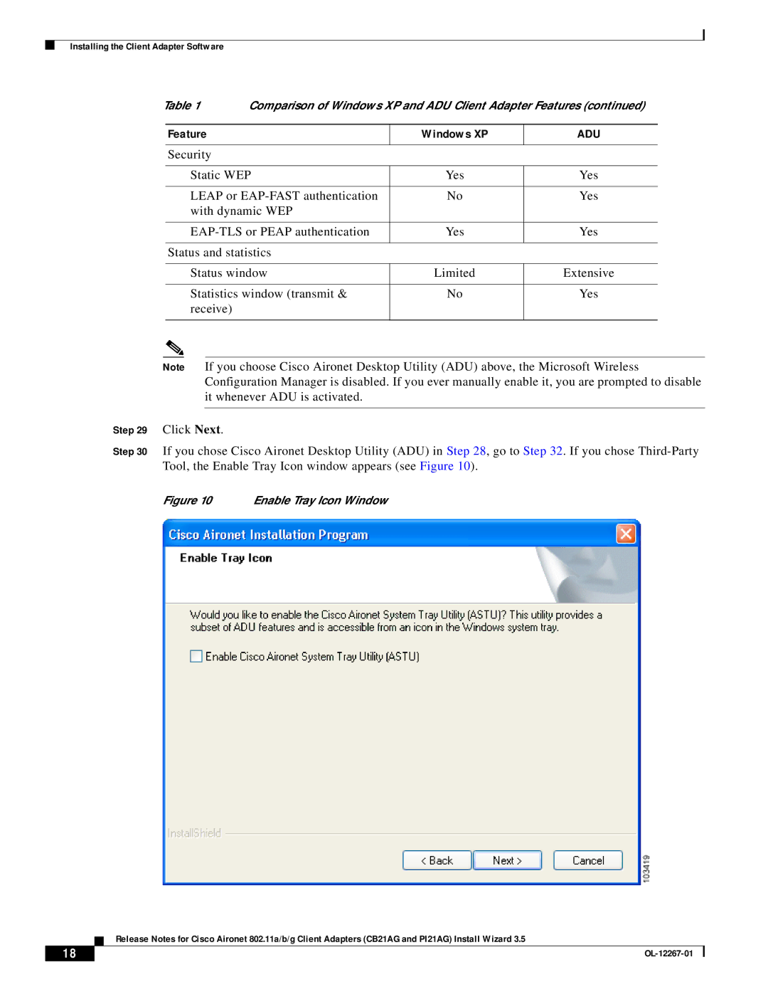 Hilme PI21AG, CB21AG manual Enable Tray Icon Window 