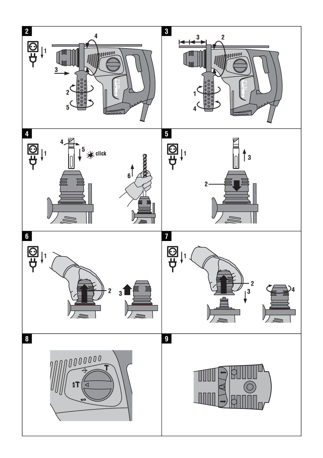 Hilti TE 7-C operating instructions 