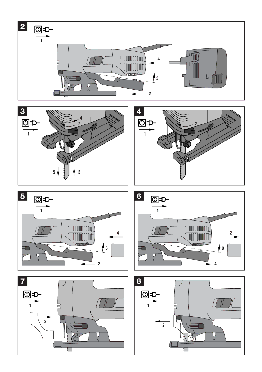 Hilti WSJ 750, WSJ 850 operating instructions 