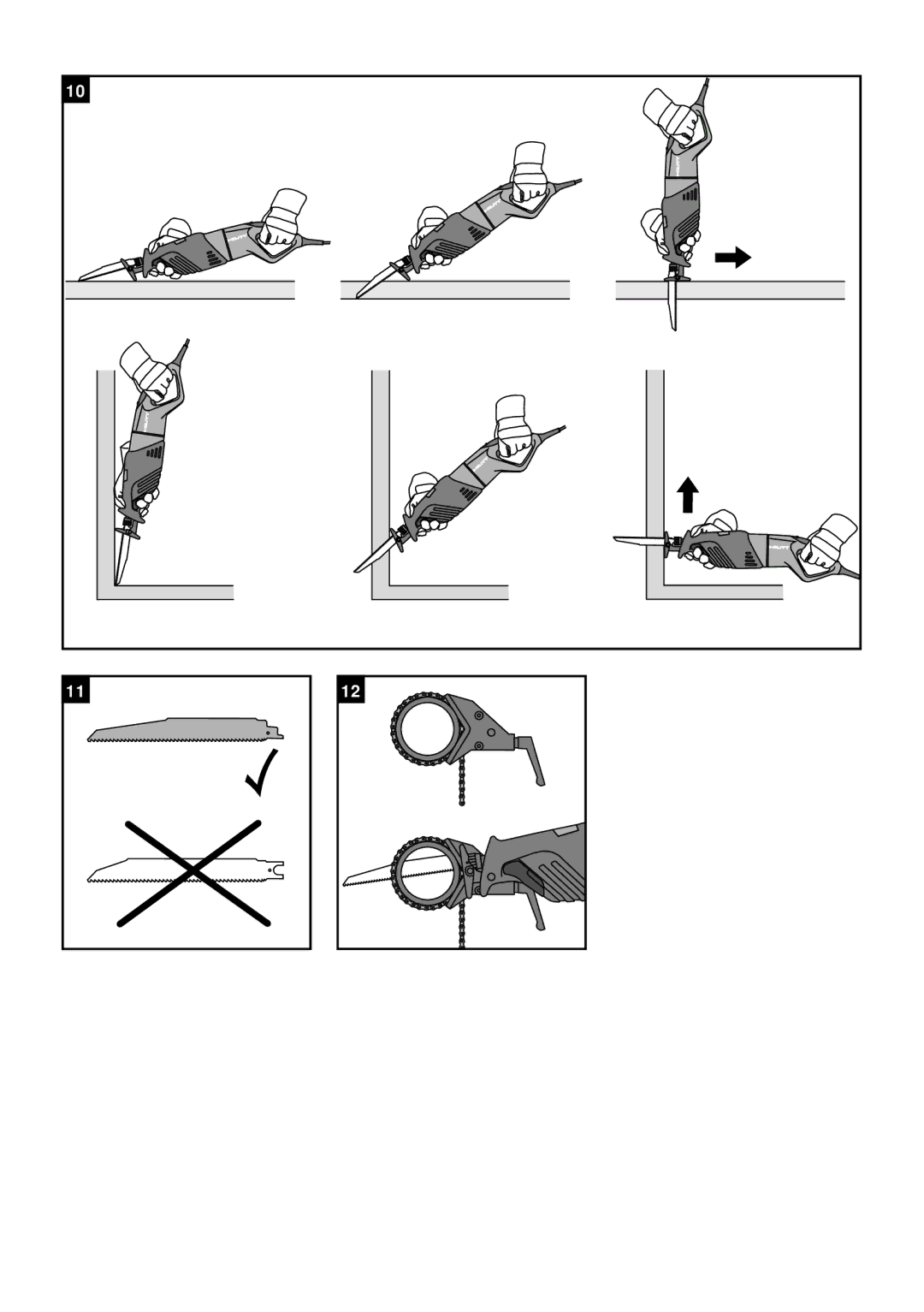 Hilti WSR1200-PE operating instructions 