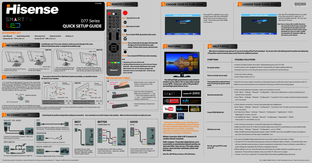 Hisense 777 manual 20044- 1118519- 1111 