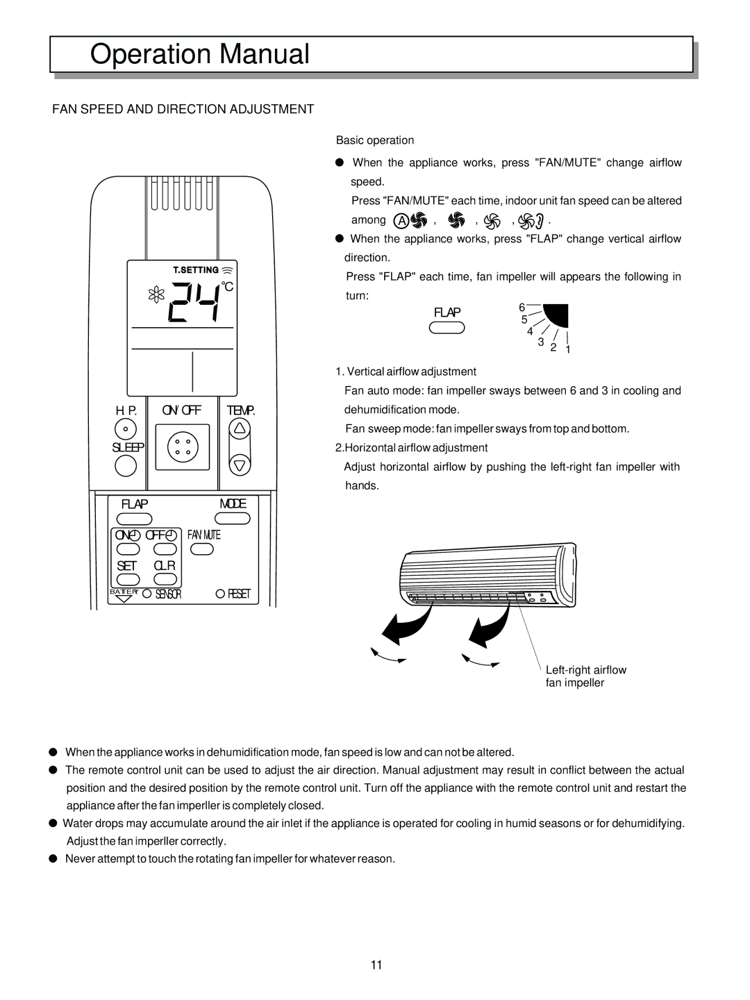 Hisense Group KF-5002GWE manual FAN Speed and Direction Adjustment, Sleep 