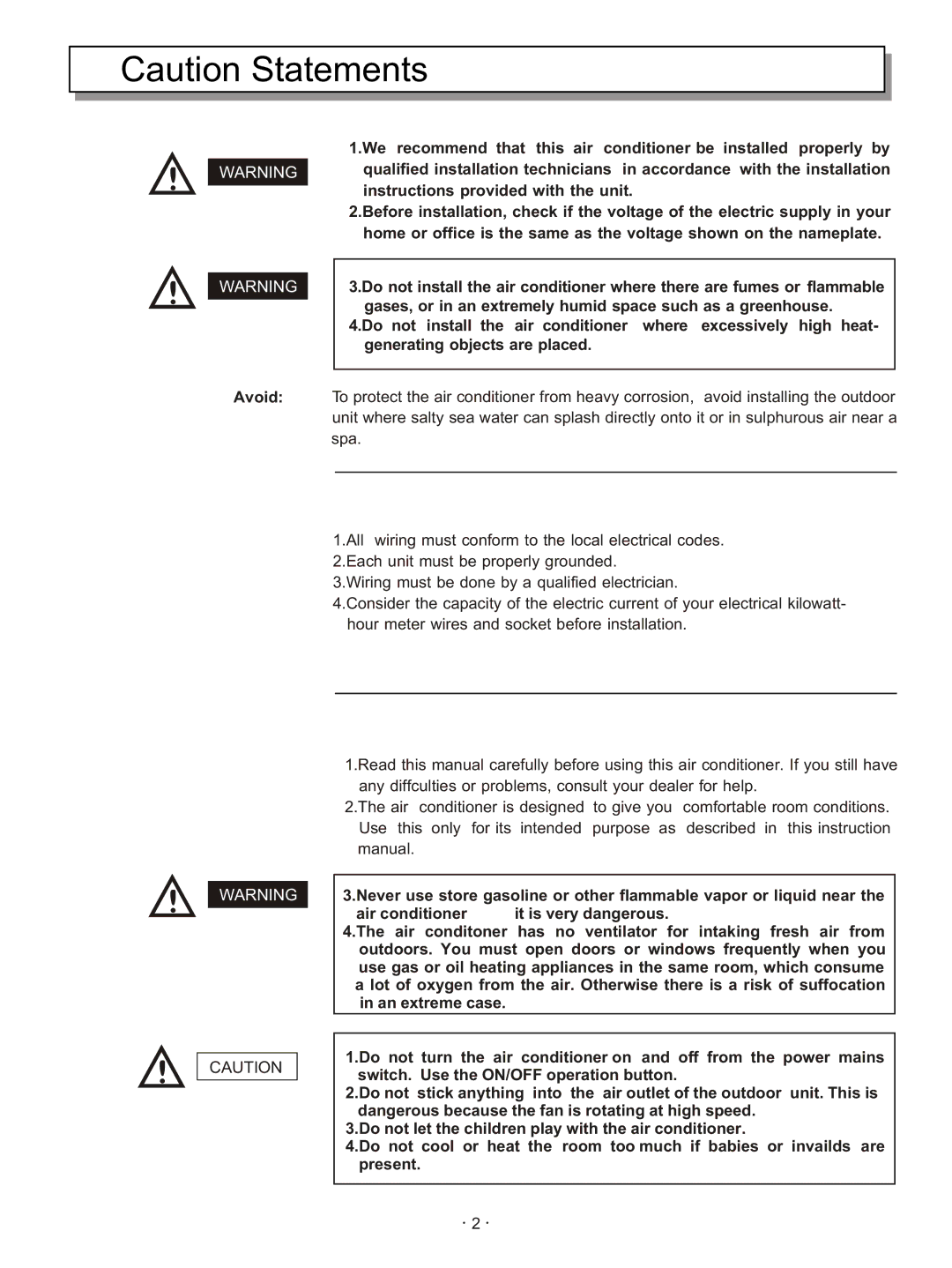 Hisense Group KFR 2801GW/BPE, KFR 2601GW/BPE instruction manual 