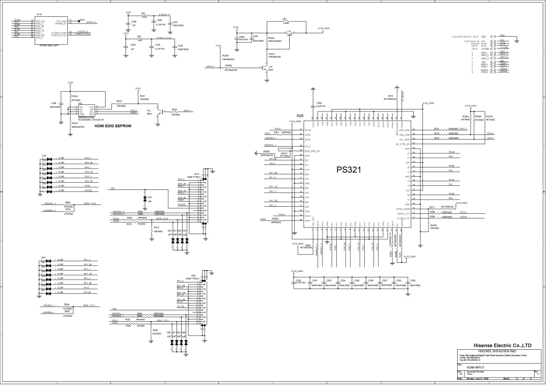 Hisense Group MT5380 service manual O1p, Electric, EXTRESI-Z-Tp21, Hisense Shenzhen 