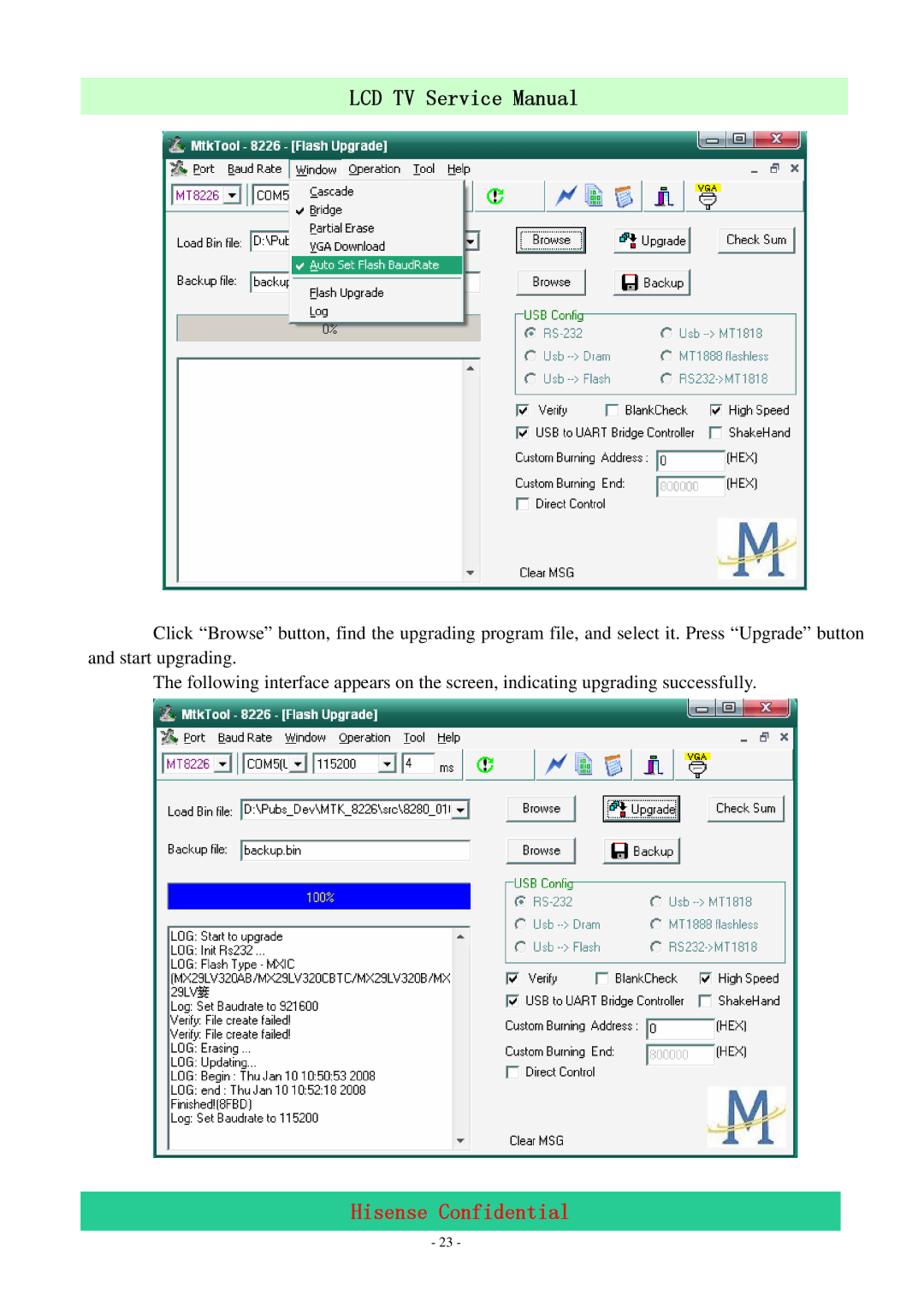 Hisense LCD32V86 service manual Hisense Confidential 