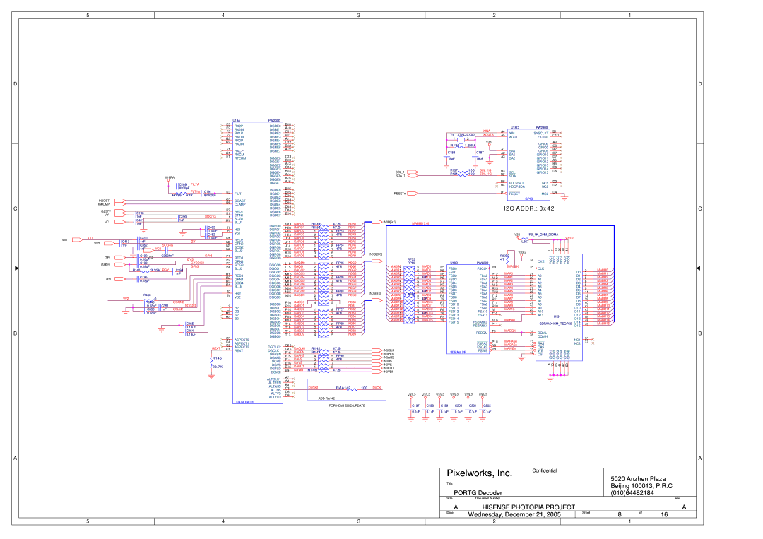 Hisense PDH4239EU RX2P DGRE0, RX2M DGRE1, RX1P DGRE2 XIN, RX1M DGRE3, Xout, RX0P DGRE4, RX0M DGRE5, GPIO0, DGRE6 GPIO2 