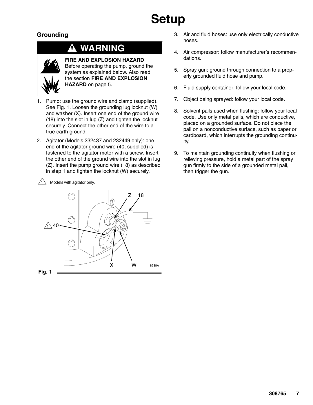 Hitachi 232437 important safety instructions Grounding 