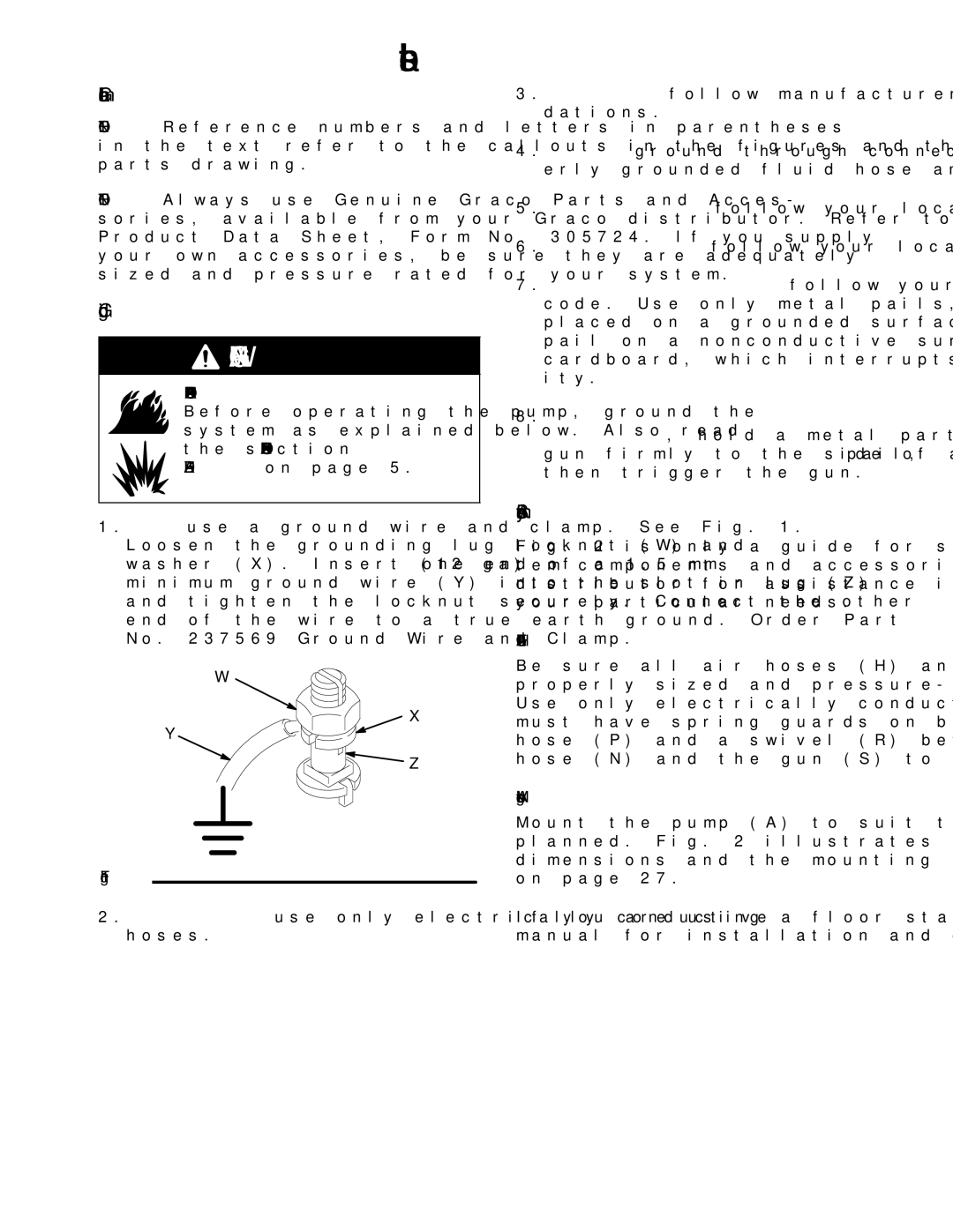 Hitachi 236464 manual Installation, General Information Grounding, System Accessories 