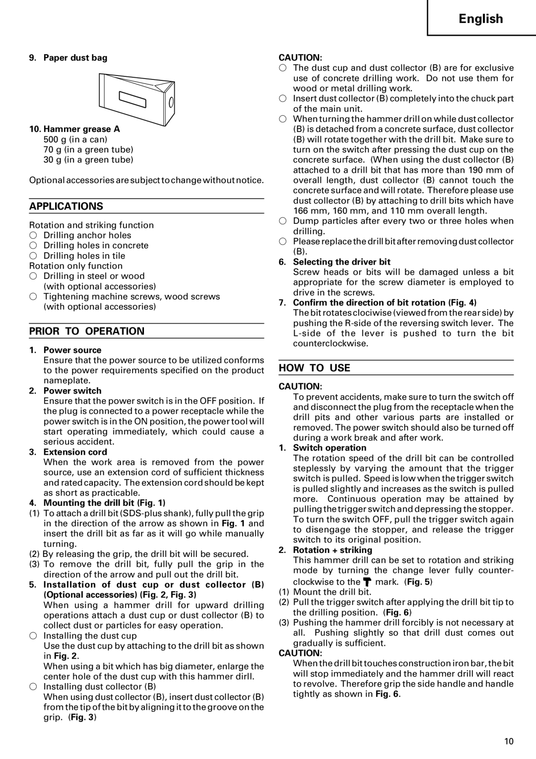 Hitachi 24PD manual Applications, Prior to Operation, HOW to USE 