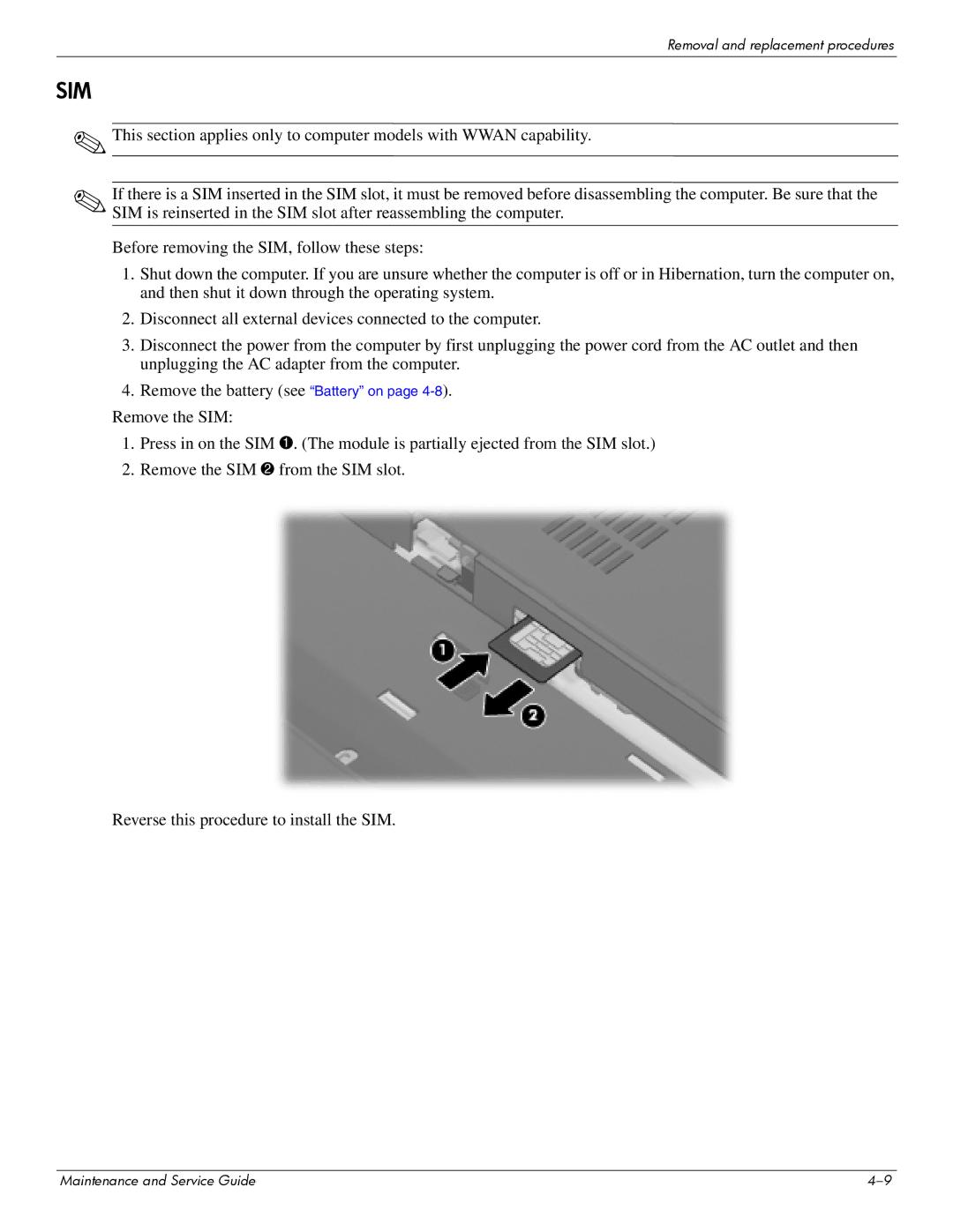 Hitachi 2730P manual Sim 