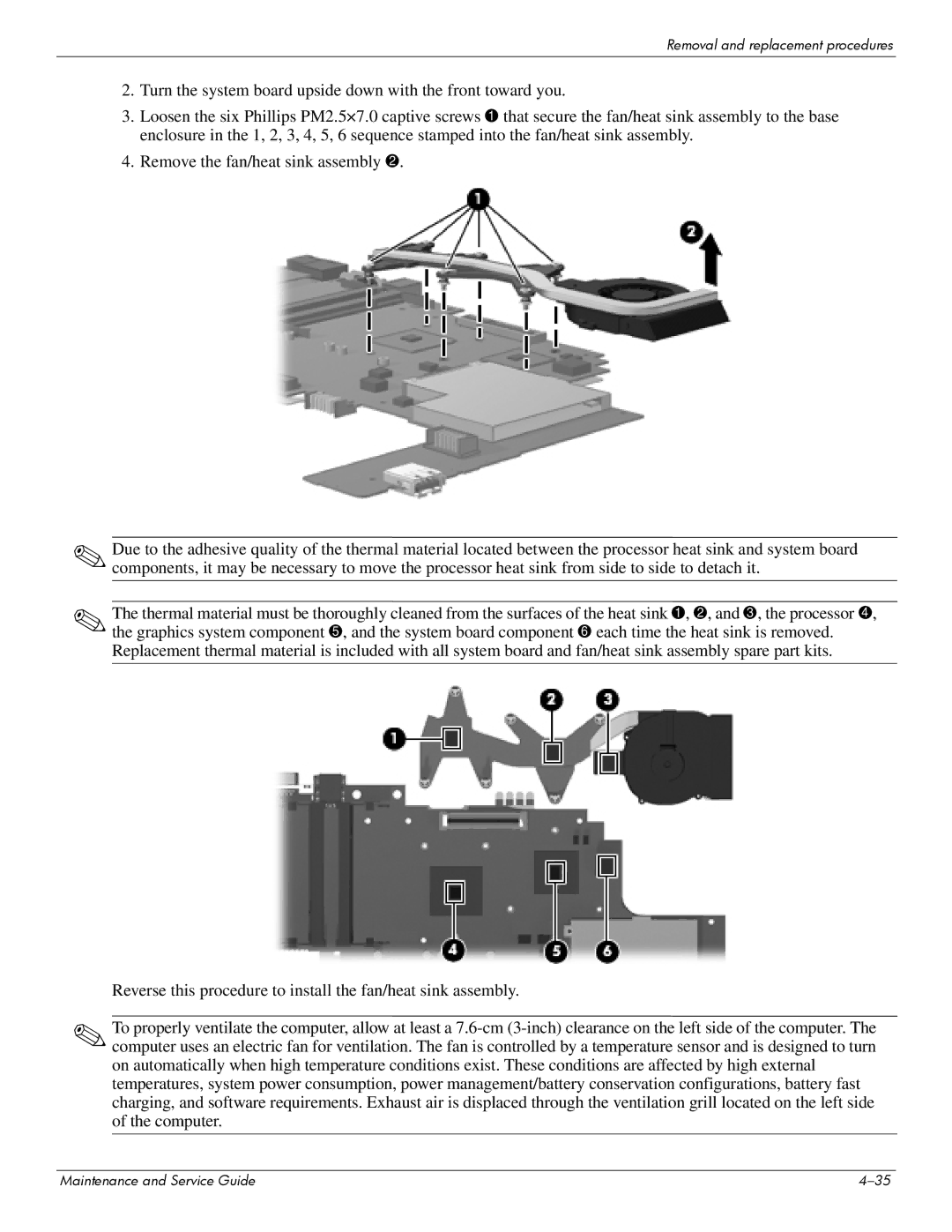 Hitachi 2730P manual Removal and replacement procedures 